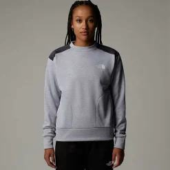 Best The North Face Sweat Reaxion Pour Femme TNF Light Grey Heather-Asphalt Grey
