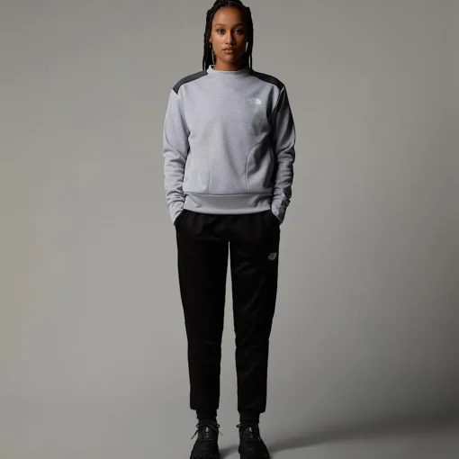 Best The North Face Sweat Reaxion Pour Femme TNF Light Grey Heather-Asphalt Grey