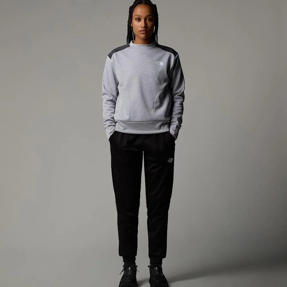 Best The North Face Sweat Reaxion Pour Femme TNF Light Grey Heather-Asphalt Grey