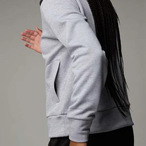 Best The North Face Sweat Reaxion Pour Femme TNF Light Grey Heather-Asphalt Grey