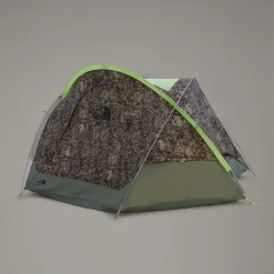Fashion The North Face Tente Homestead Domey 3 personnes Rose Dawn Lichen LRG Print-Agave Green