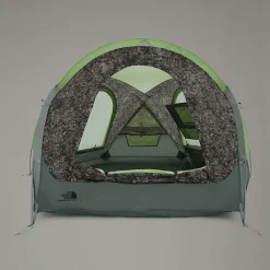 Fashion The North Face Tente Homestead Domey 3 personnes Rose Dawn Lichen LRG Print-Agave Green