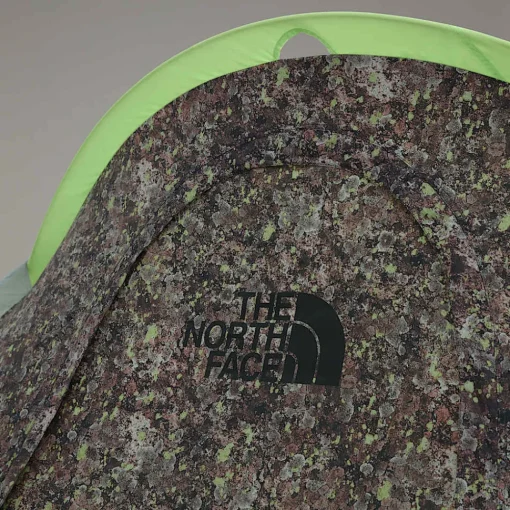 Fashion The North Face Tente Homestead Domey 3 personnes Rose Dawn Lichen LRG Print-Agave Green