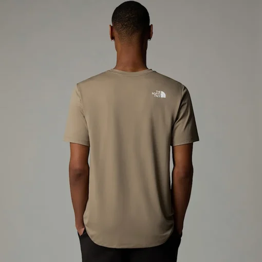 Clearance The North Face T-shirt 24/7 Graphic Pour Homme Cavern Grey