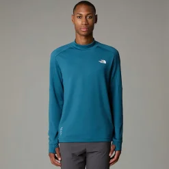 Shop The North Face T-shirt à Manches Longues Chaud Kikash Pour Homme MALLARD BLUE