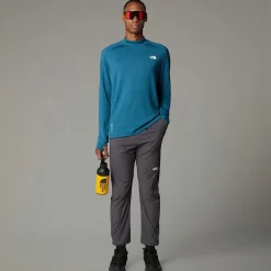 Shop The North Face T-shirt à Manches Longues Chaud Kikash Pour Homme MALLARD BLUE