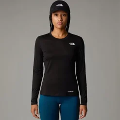 Outlet The North Face T-shirt à Manches Longues Shadow Pour Femme TNF Black