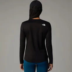 Outlet The North Face T-shirt à Manches Longues Shadow Pour Femme TNF Black