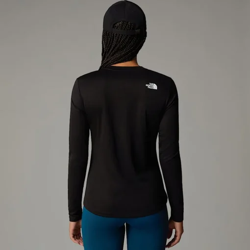 Outlet The North Face T-shirt à Manches Longues Shadow Pour Femme TNF Black