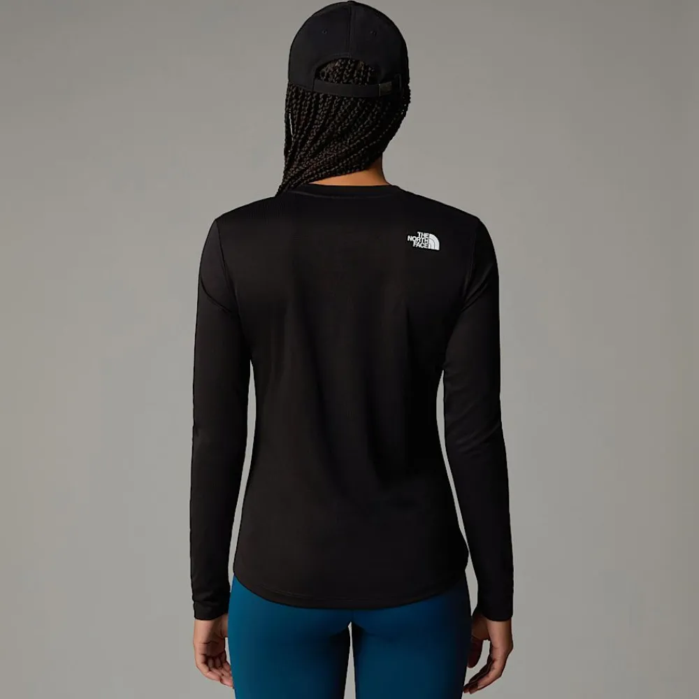 Outlet The North Face T-shirt à Manches Longues Shadow Pour Femme TNF Black