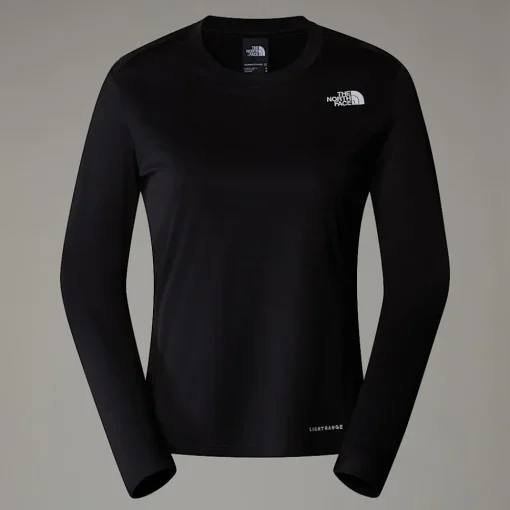 Outlet The North Face T-shirt à Manches Longues Shadow Pour Femme TNF Black
