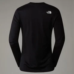 Outlet The North Face T-shirt à Manches Longues Shadow Pour Femme TNF Black