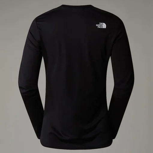 Outlet The North Face T-shirt à Manches Longues Shadow Pour Femme TNF Black