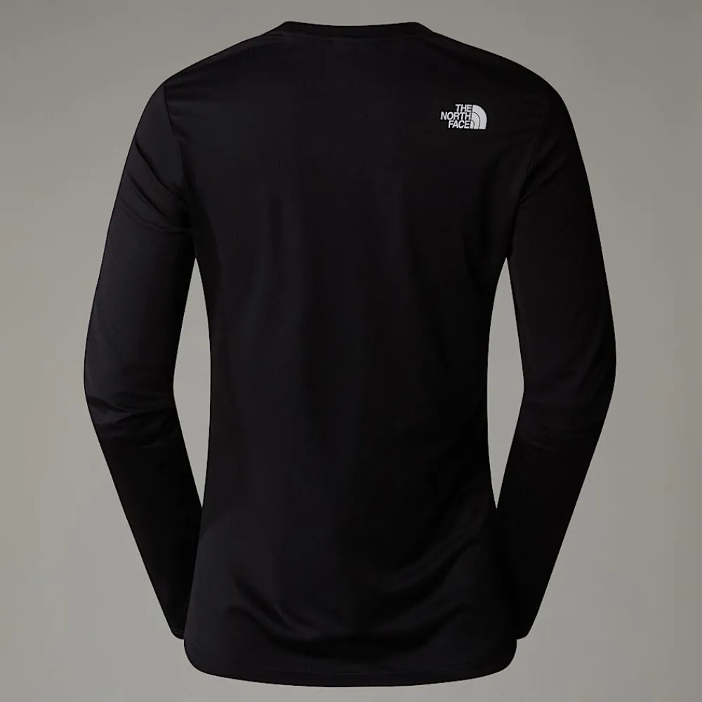Outlet The North Face T-shirt à Manches Longues Shadow Pour Femme TNF Black