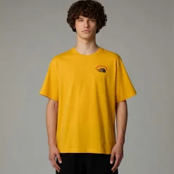 Store The North Face T-shirt Anniversary Pour Homme Summit Gold