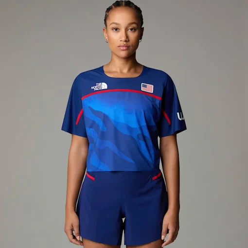 Hot The North Face T-shirt Comp Pour Femme USA