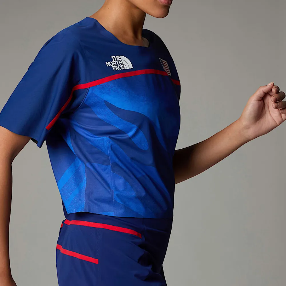 Hot The North Face T-shirt Comp Pour Femme USA