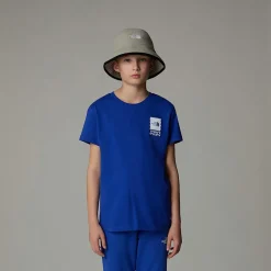 Best Sale The North Face T-shirt Coordinates Graphic Pour Garçon TNF Blue
