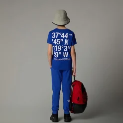 Best Sale The North Face T-shirt Coordinates Graphic Pour Garçon TNF Blue