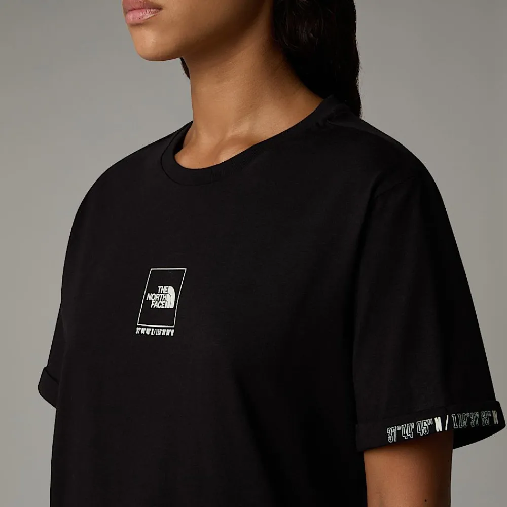 Online The North Face T-shirt Coordinates Pour Femme TNF Black