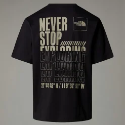 Flash Sale The North Face T-shirt Coordinates Pour Homme TNF Black