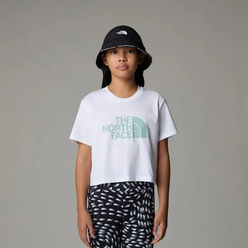 Best Sale The North Face T-shirt Court Easy Pour Fille TNF White