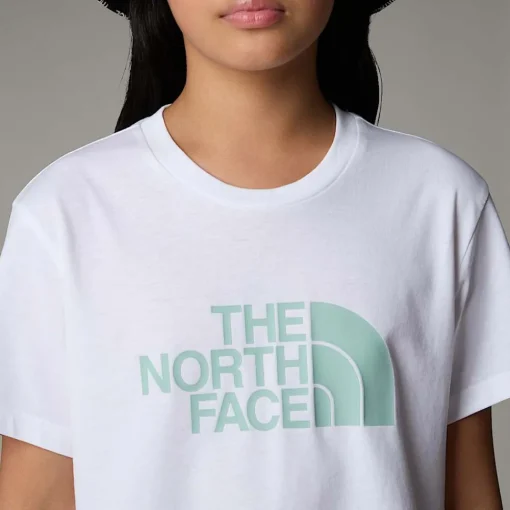 Best Sale The North Face T-shirt Court Easy Pour Fille TNF White