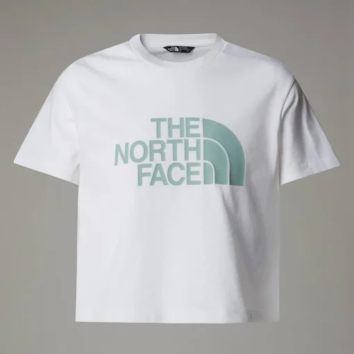 Best Sale The North Face T-shirt Court Easy Pour Fille TNF White
