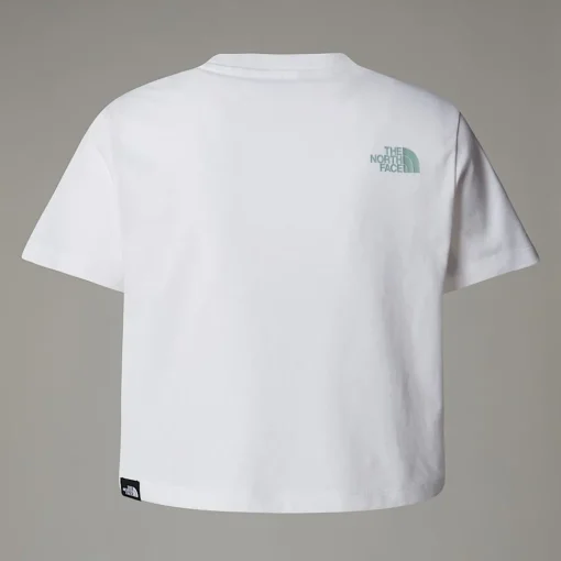 Best Sale The North Face T-shirt Court Easy Pour Fille TNF White