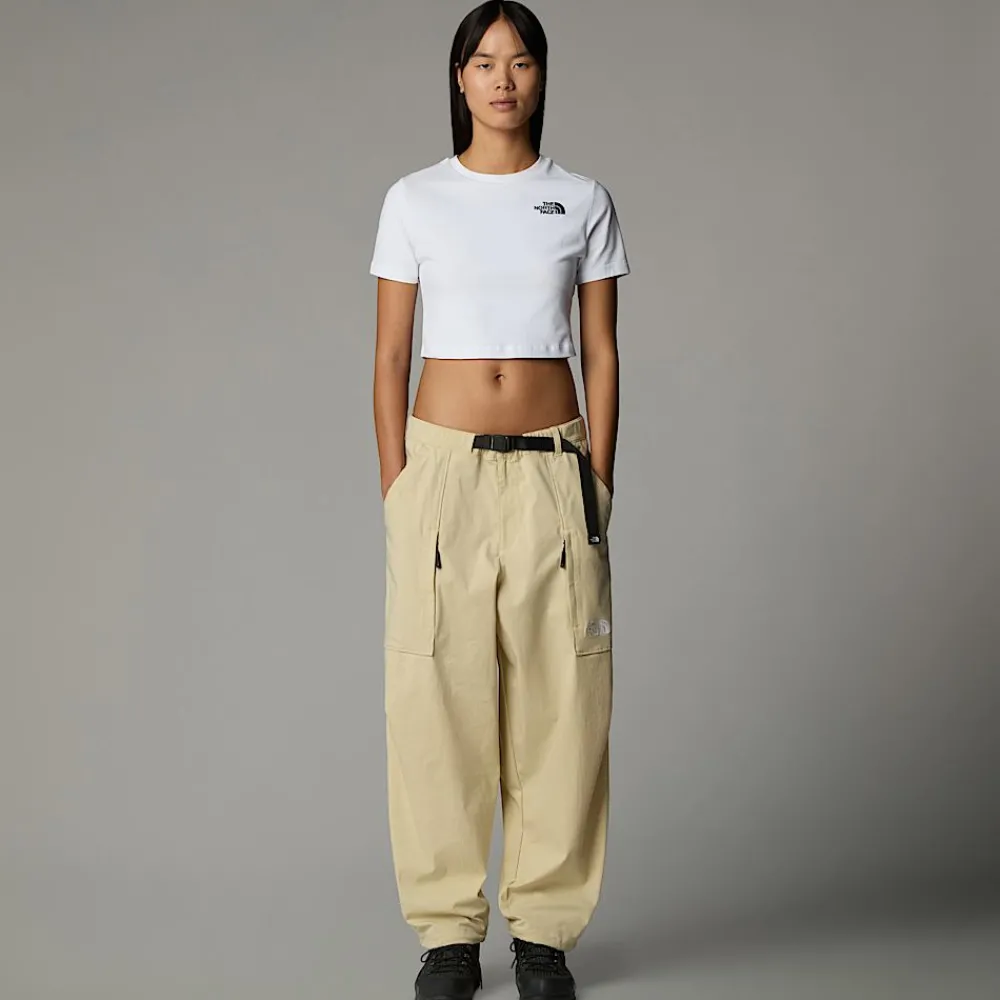 Shop The North Face T-shirt Court Pour Femme TNF White
