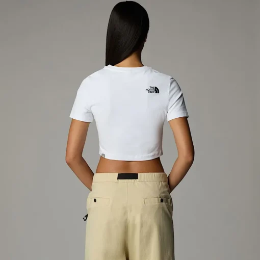 Shop The North Face T-shirt Court Pour Femme TNF White