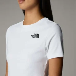 Shop The North Face T-shirt Court Pour Femme TNF White