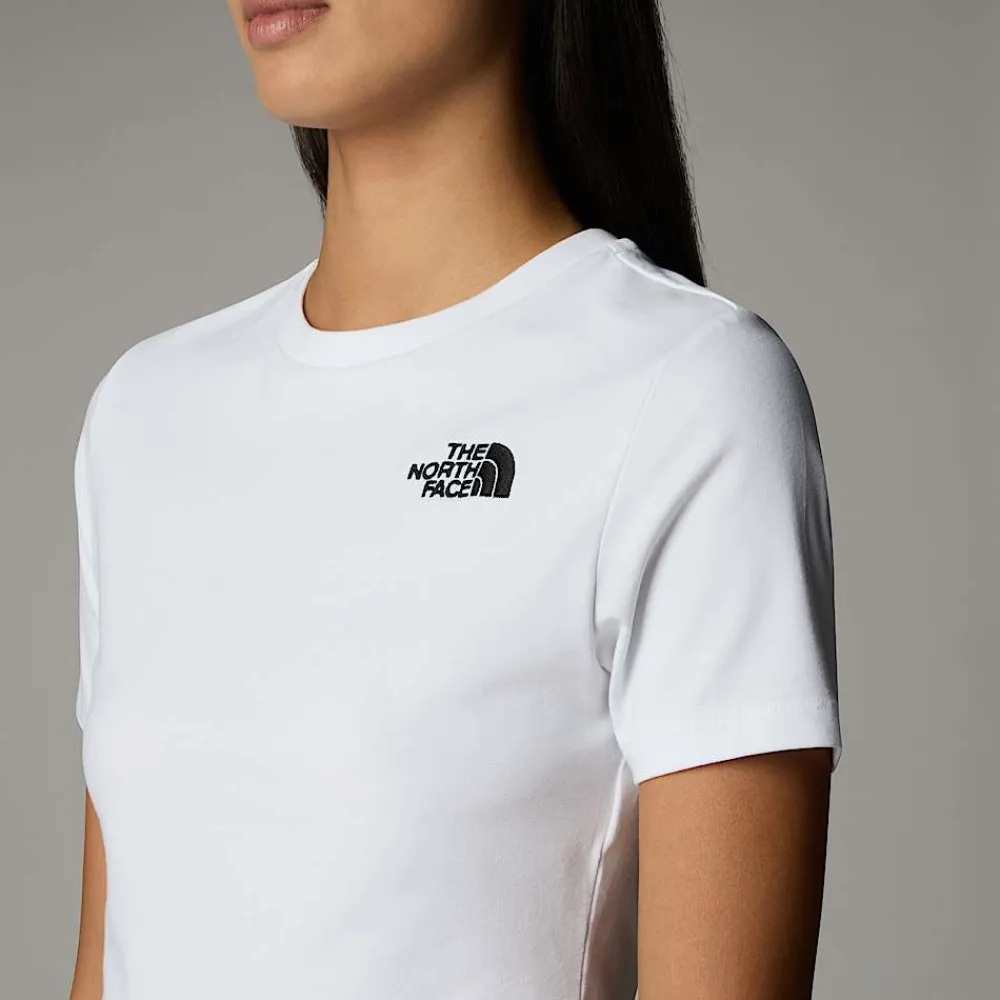Shop The North Face T-shirt Court Pour Femme TNF White