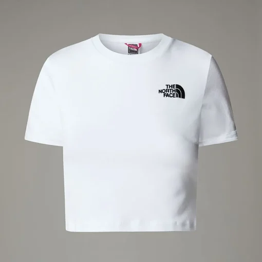 Shop The North Face T-shirt Court Pour Femme TNF White