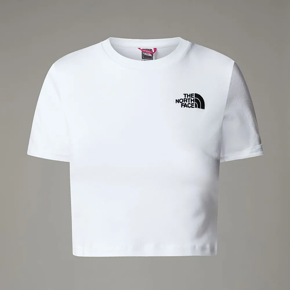 Shop The North Face T-shirt Court Pour Femme TNF White