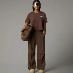 Shop The North Face T-shirt Court Simple Dome Pour Femme Smokey Brown