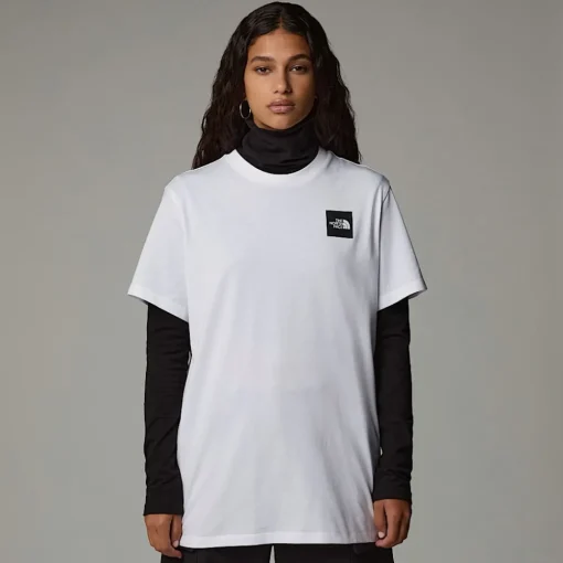 Store The North Face T-shirt Décontracté Fine Pour Femme TNF White