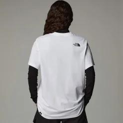 Store The North Face T-shirt Décontracté Fine Pour Femme TNF White