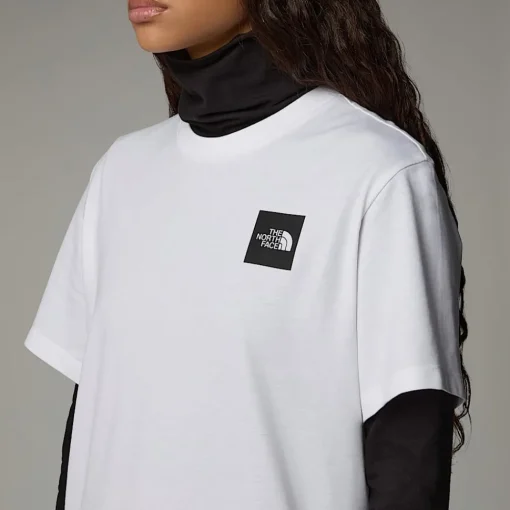 Store The North Face T-shirt Décontracté Fine Pour Femme TNF White
