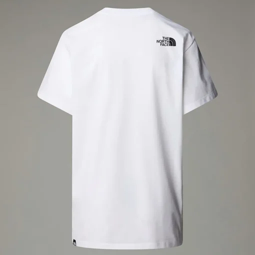 Store The North Face T-shirt Décontracté Fine Pour Femme TNF White