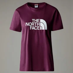 Best The North Face T-shirt Décontracté Pour Femme Boysenberry
