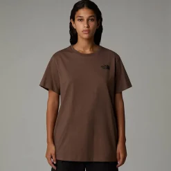 Flash Sale The North Face T-shirt Décontracté Redbox Pour Femme Smokey Brown
