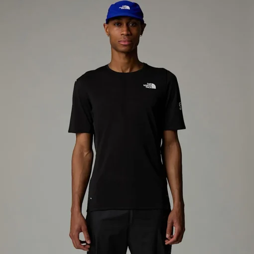 Hot The North Face T-shirt De Course Summit High Trail Run Pour Homme TNF Black