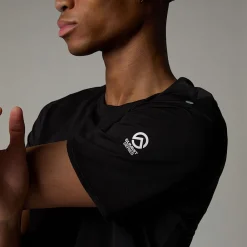 Hot The North Face T-shirt De Course Summit High Trail Run Pour Homme TNF Black