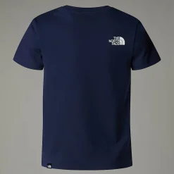 Store The North Face T-shirt Easy Pour Garçon Summit Navy