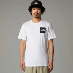 Fashion The North Face T-shirt Fine Pour Homme TNF White