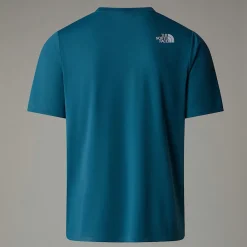 Discount The North Face T-shirt Foundation Mountain Pour Homme MALLARD BLUE
