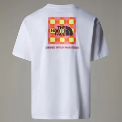 Shop The North Face T-shirt Graphic Box TNF X Yinka Ilori Unisexe TNF White