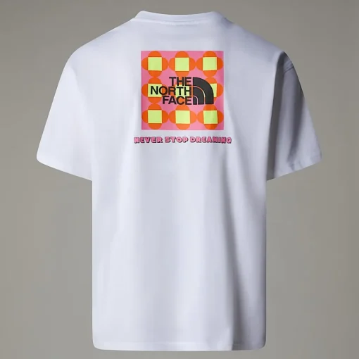 Shop The North Face T-shirt Graphic Box TNF X Yinka Ilori Unisexe TNF White