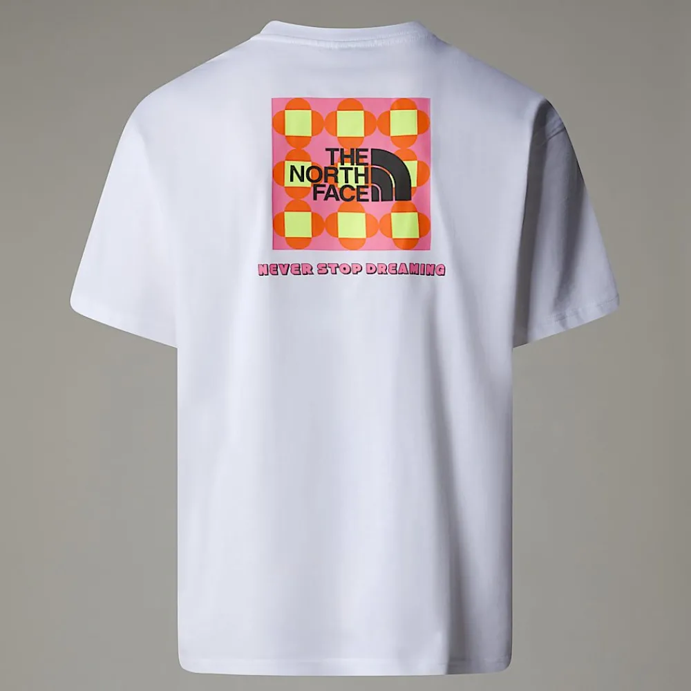 Shop The North Face T-shirt Graphic Box TNF X Yinka Ilori Unisexe TNF White